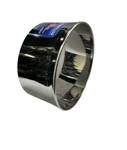 Aro Cortador Redondo P Bolo, Massas, Biscoito 8x5 Cm Inox